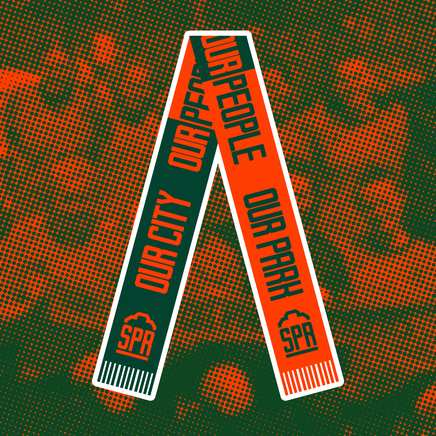 OUR CITY Scarf β Sefton Park Rangers CFC