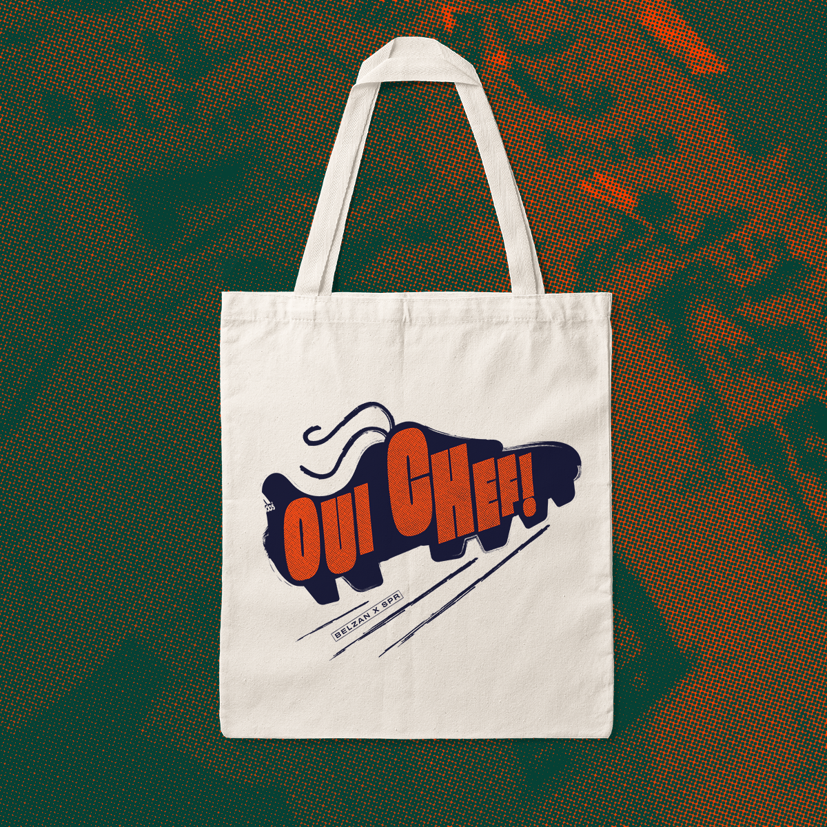 BELZAN x SPR tote bag