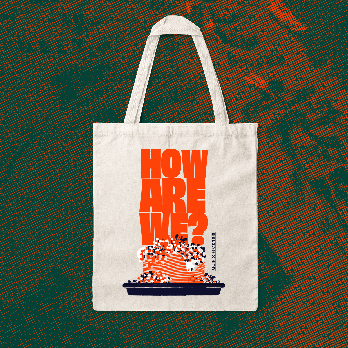 BELZAN x SPR tote bag